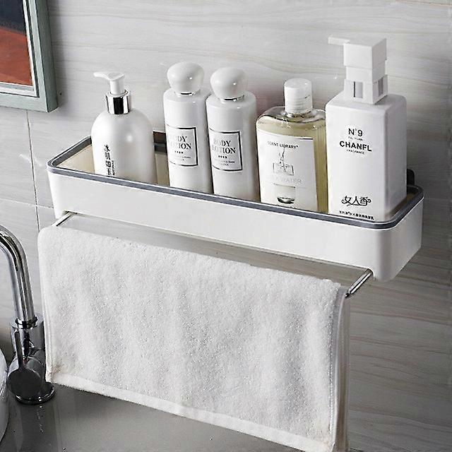 Bathroom Shelf Without Wall Punch