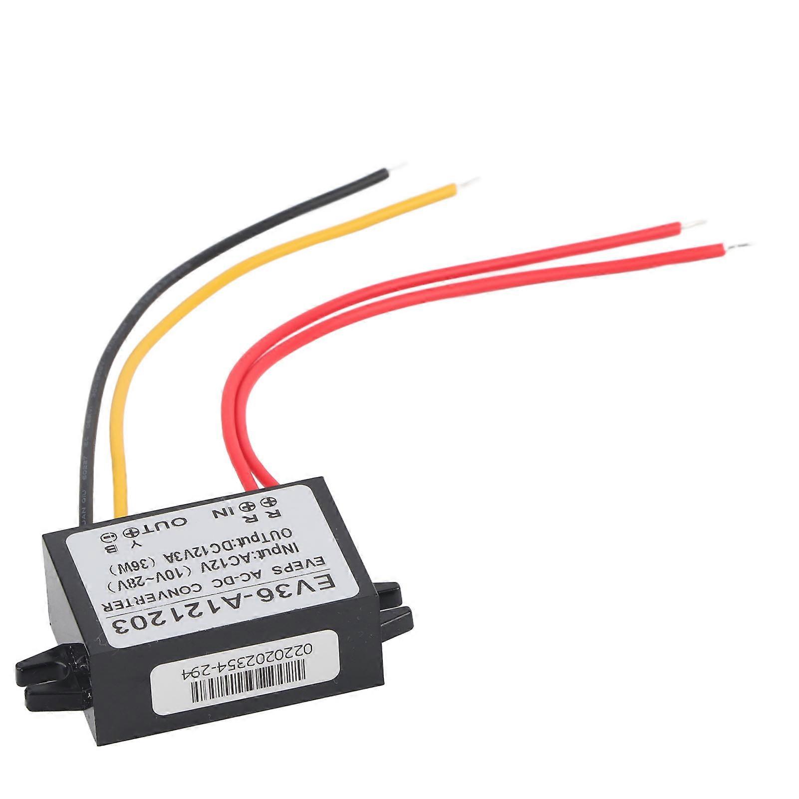 AC DC Step Down Power Supply Module 10-28V to 12V Buck Converter 3A