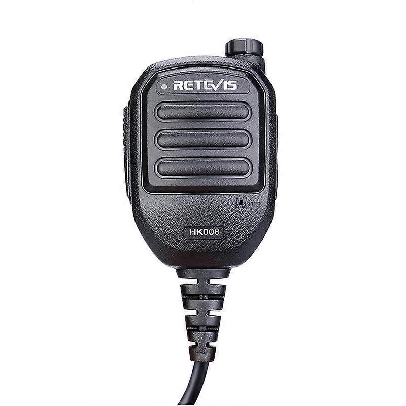 Hk008 Intercom With Adjustable Volume Shoulder Microphone, 2-pin K-head, Amplifier Speaker