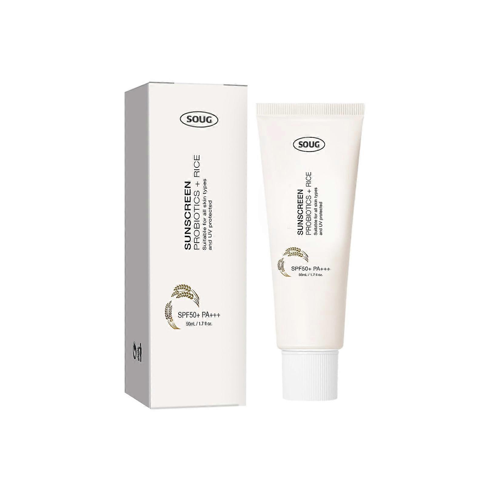 Rice Sunscreen Is Lightweight And Refreshing Non And Does Not Harm The Skin 50ml