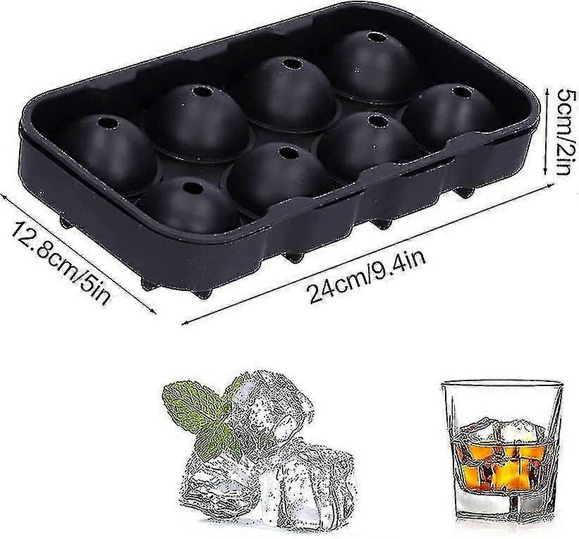 Silicone Ice Cube Tray, Round Ice Cube Mold, Reusable Ice Cube Tray, Ice Cube Gift