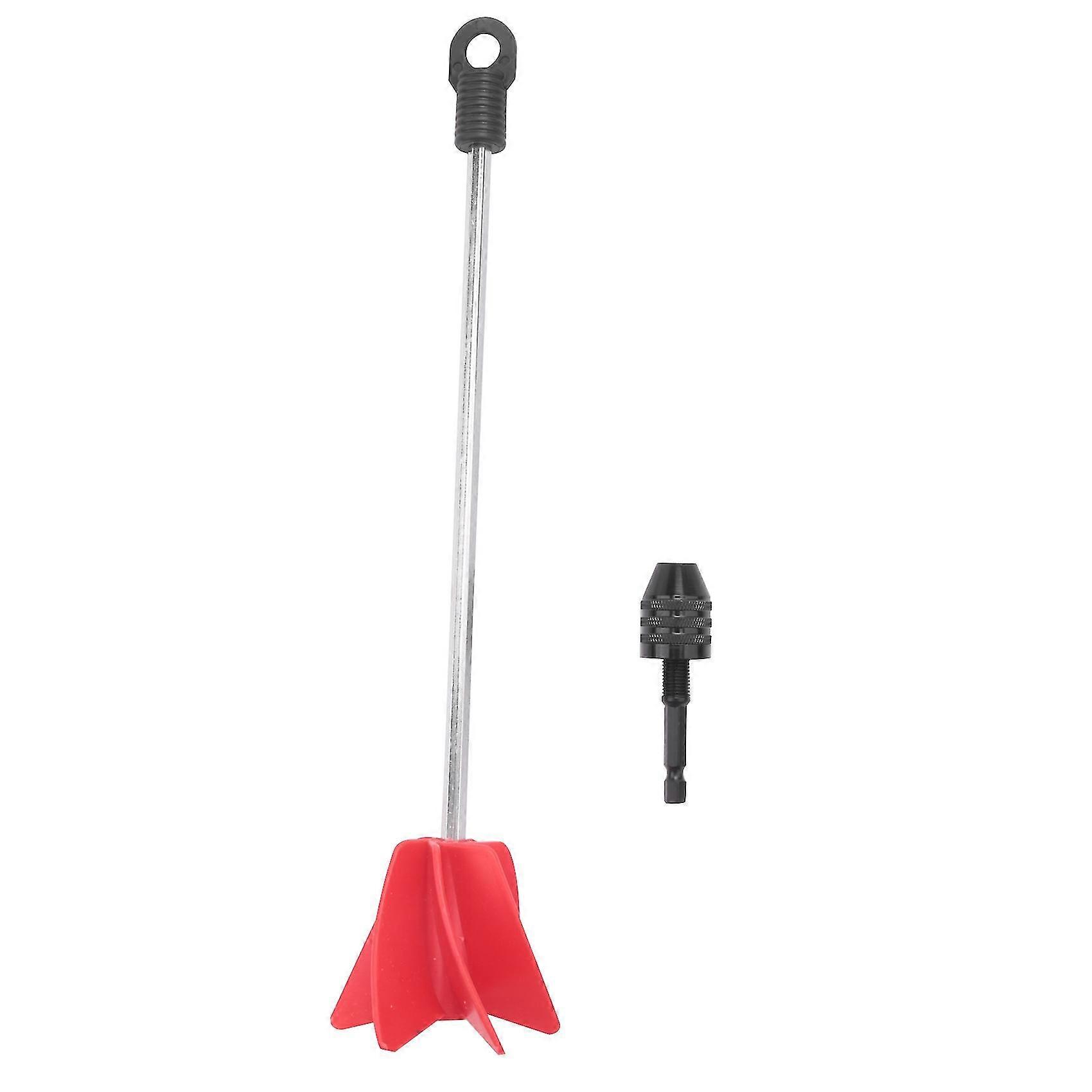 Paint Mixer Epoxy Mixer Attachment With 1/4inch Hex Shank Drill Chuck For Mixes Epoxy Resin,latex