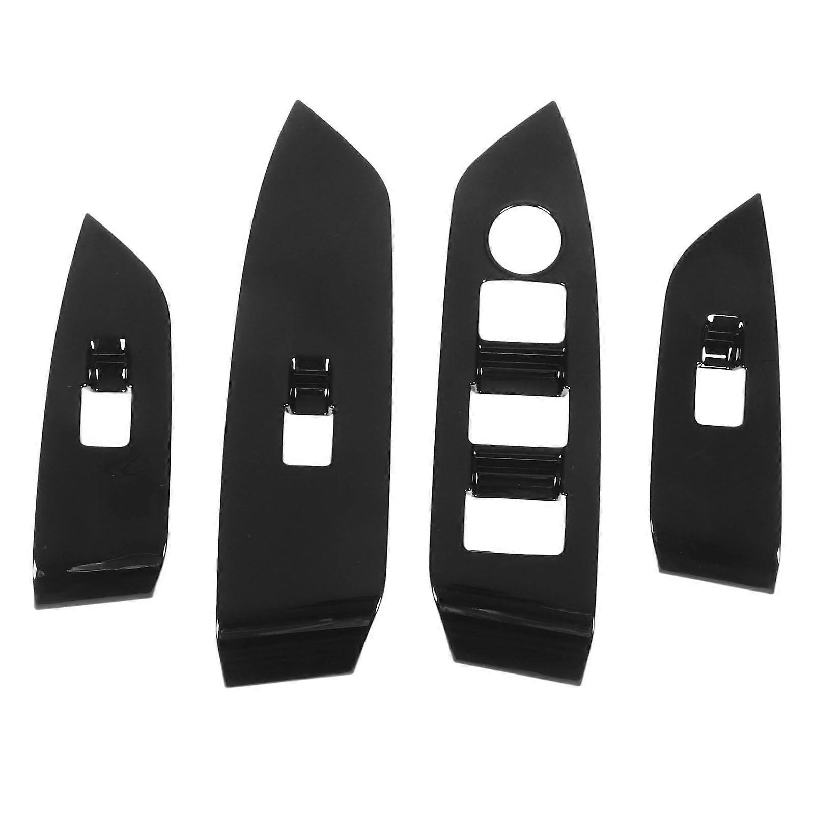 Automobile Door Window Control Panel Cover Glossy Black Replacement for Mazda CX?5 2017?2023