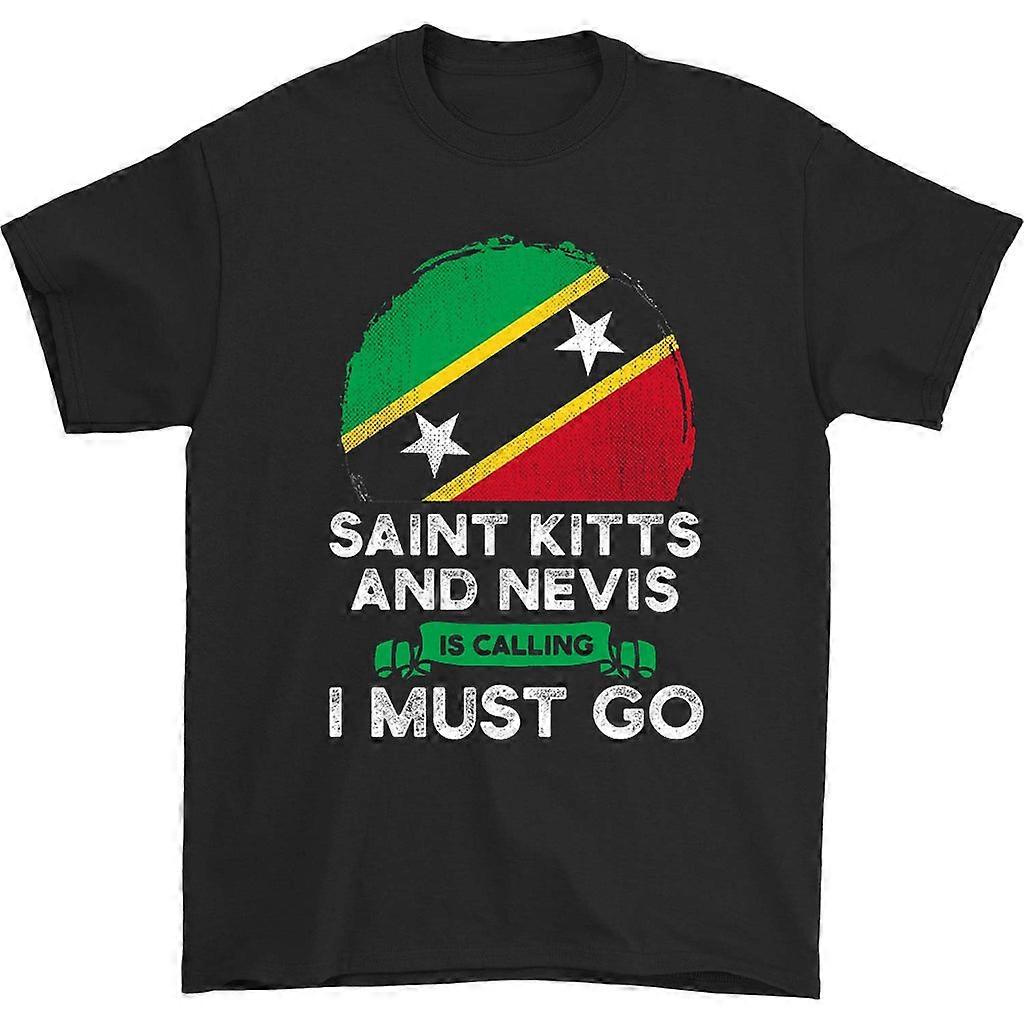 Saint Kitts And Nevis Is Calling I Must Go T-shirt