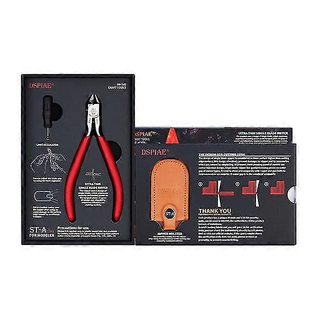 Dspiae st-a single blade nipper 3.0 hand tools pliers multifunctional bent non-scale long nose for electrical cutting craft new