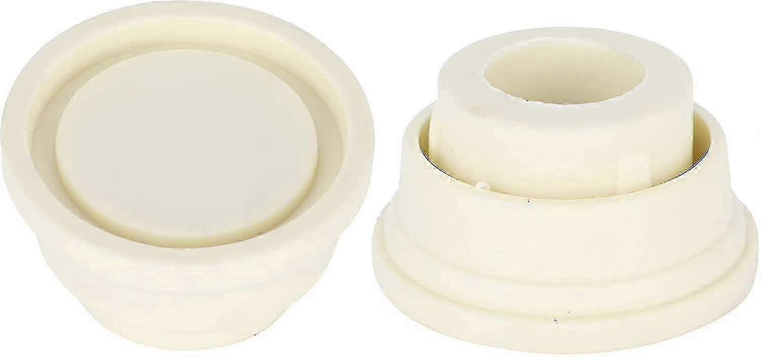 Rubber Pool Ladder Bumpers, Set Of Two White Ladder Bumpers For Swimming Pool Ladders
