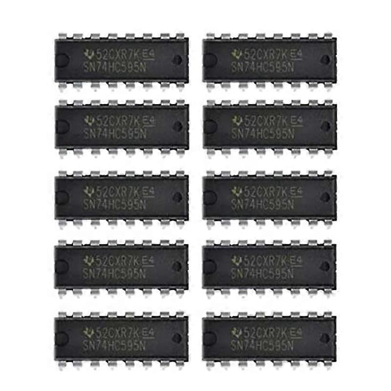10 stuks IC 74HC595 74HC595N SN74HC595N DIP-16 Logic-Shift Register