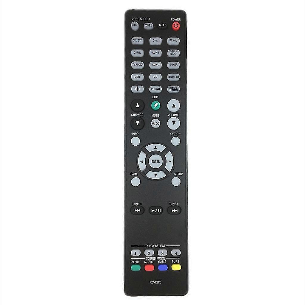 Rc-1228 Replacement Remote Fit For Denon Integrated Network Av Receiver Avr-x3600h Avr-x2600h Avr-s950h Avr-x3500h