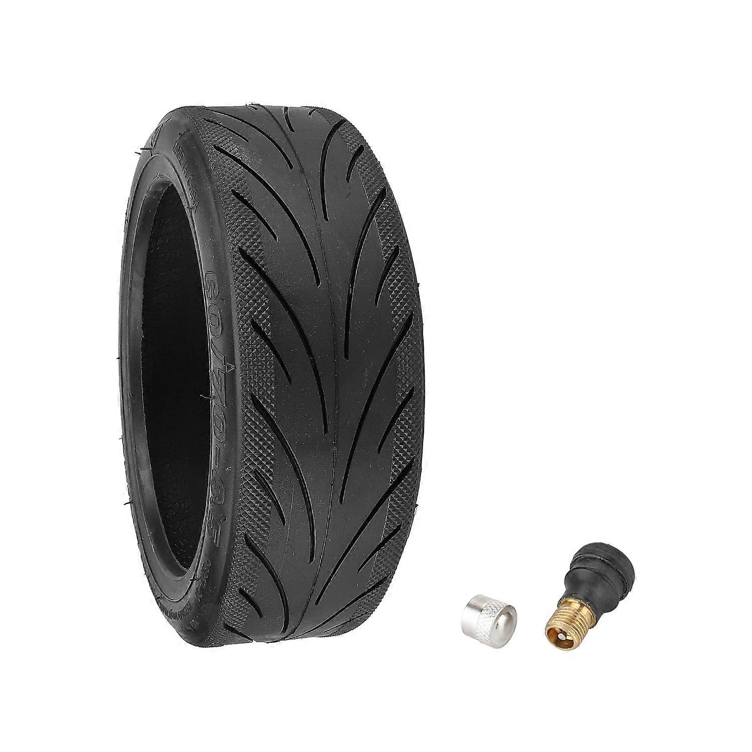 60/70-6.5 Tubeless Tire with Air Nozzle 10 Inch Suitable for G30 Max Widened and Thickened Tubeless