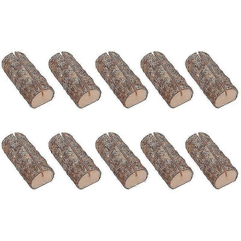 10 Pcs Place Card Holders Place Card Holders Memo Holders Wooden Card Holders Table Stands Photo Holders