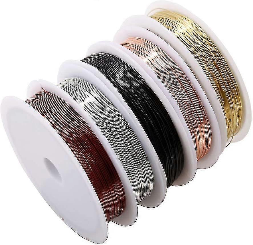 Copper Wire Spool For Jewelry Making Beading Wire Diy Copper Wire Cord