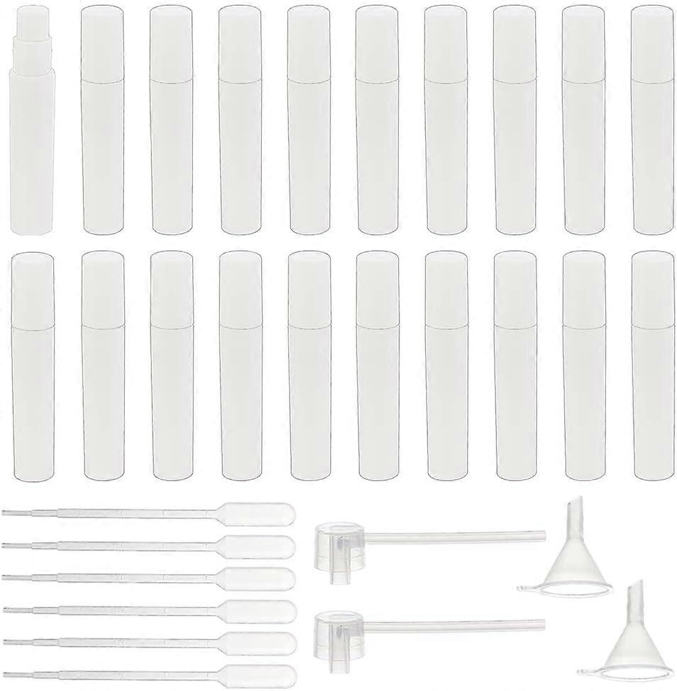 80pcs 2ml Mini Plastic White Spray Bottles Portable Frosted Perfume Bottles with 6pcs 1ml Pipettes 2pcs Funnels and 2pcs Plastic Pump for Travel Perfu