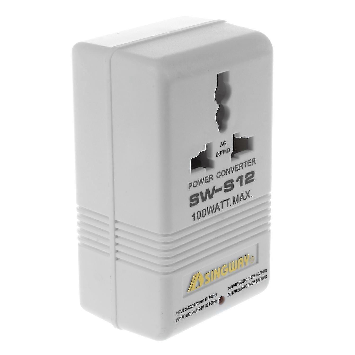 100W 110V/120V to 220V/240V Step-Up&Down Voltage Converter Transformer Travel