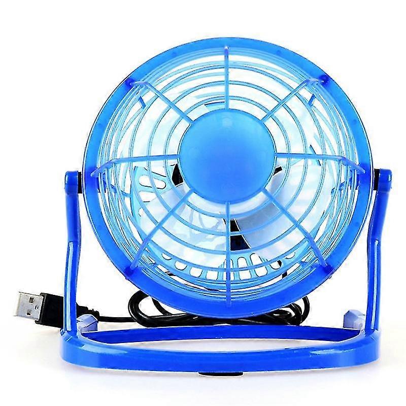 Mini Usb Silent Fan Desk Cooler For Laptop Notebook Desktop Pc Ofiice Cooling Fans 4 Blade Rotatabl