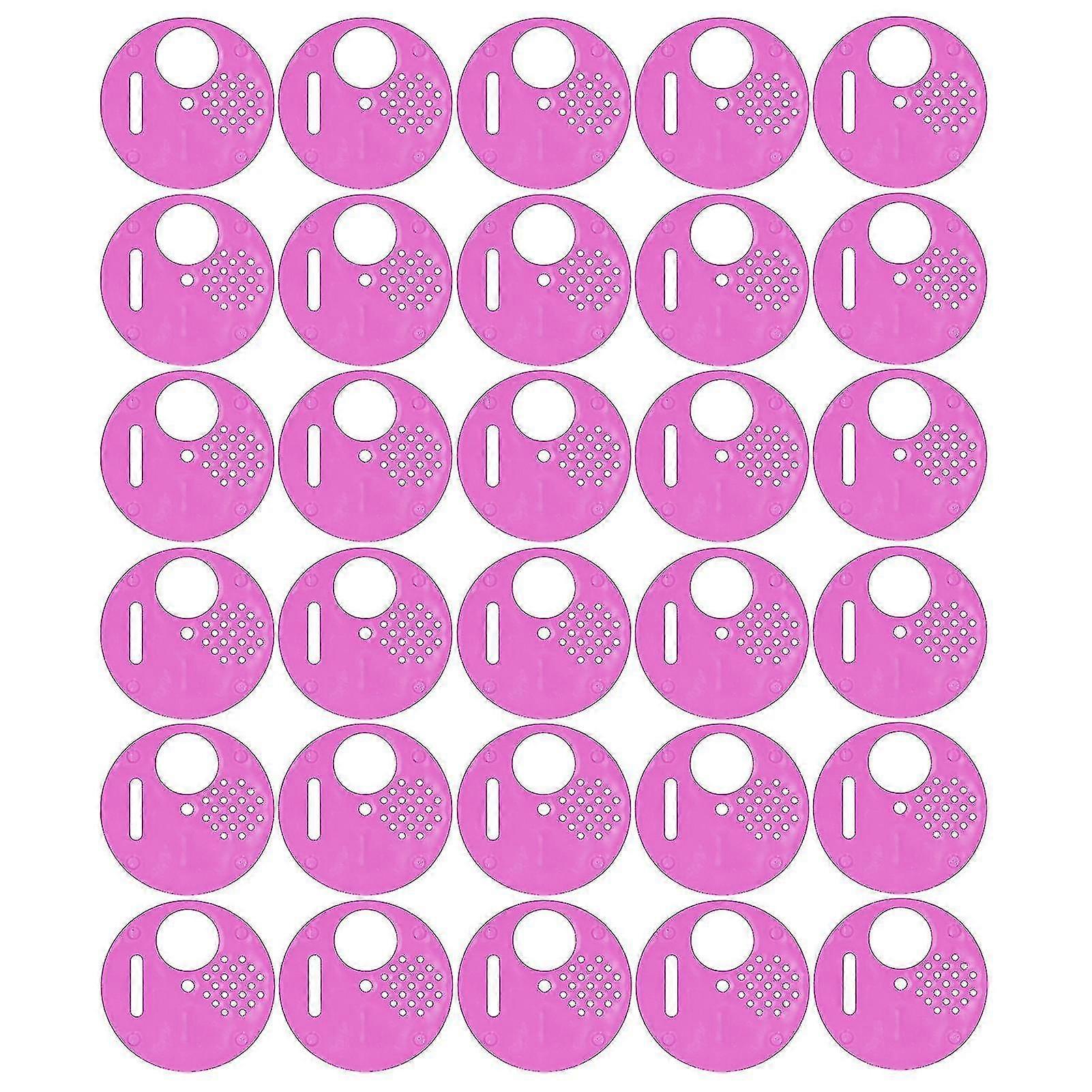 30Pcs Purple Plastic Beehive Entrance Discs - Round Exit Vent Gates for ...