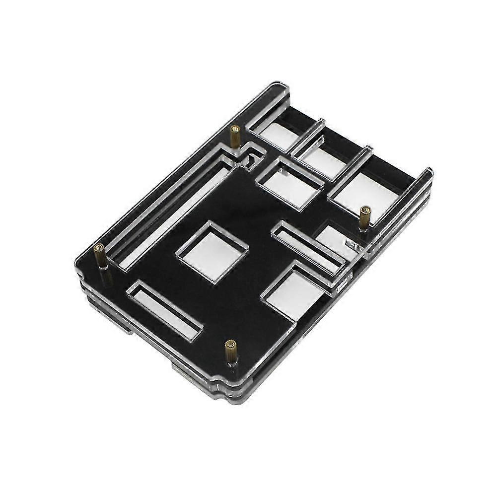 5 Layer Acrylic Case For 2b/3b/3b+ Transparent Black White Shell Heat Dissipation Protective Shell