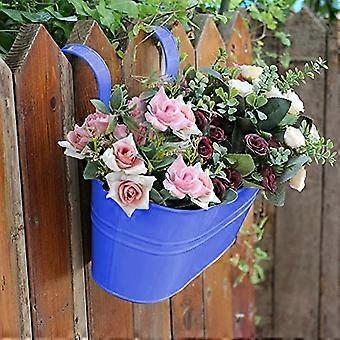 4 STCKE Metall Eisen Hngender Blumentopf Zaun Pflanzgefe mit  abnehmbarem Haken Abnehmbarer hngender Blumeneimer Balkon Garten Home  Decor fr Wand Indoor Outdo | Fruugo DE