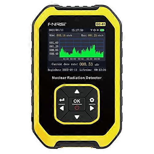 Geiger Counter Nuclear Radiation Detector - FNIRSI Radiation Dosimeter with LCD Display  Portable Handheld Beta Gamma X-ray