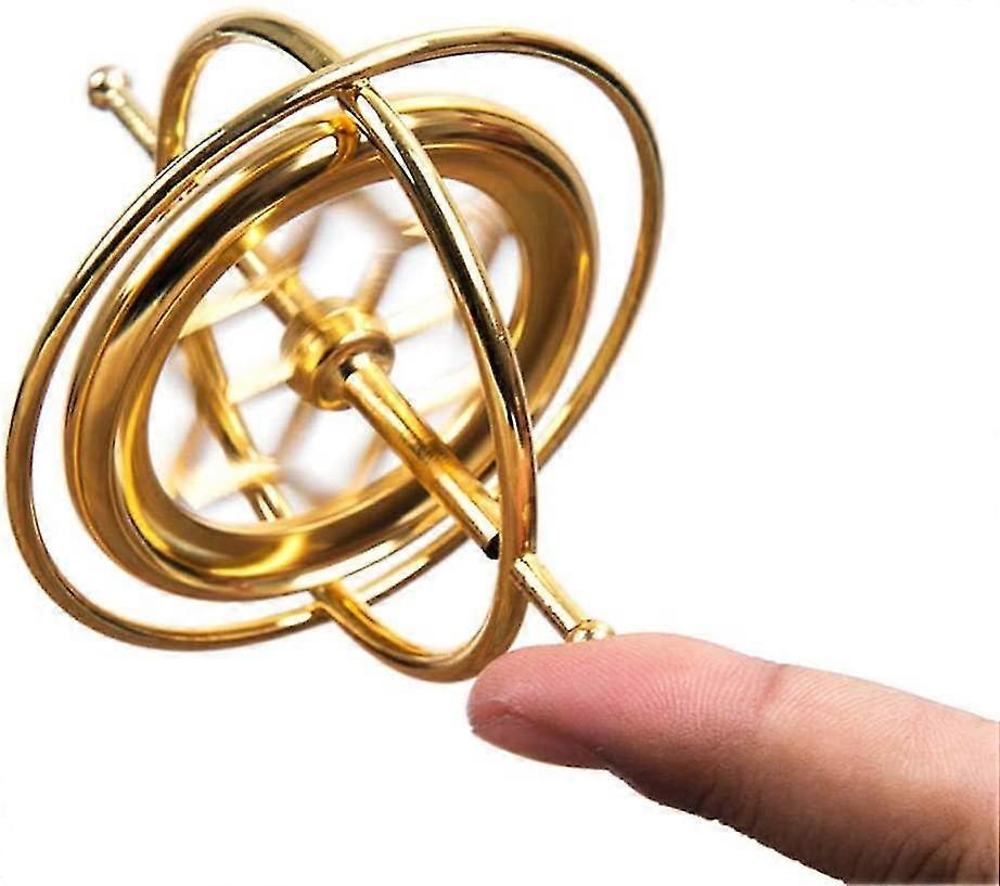 Gyroscope Metal Anti-gravity Spinning Top Gyroscope Balance Toy Educational Gift