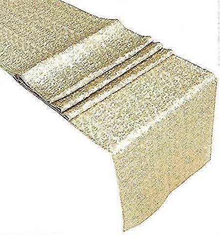Corredores de mesa de lantejoulas - 12 x 108 polegadas Glitter Table Runner - Party Supplies Decoração de tecido