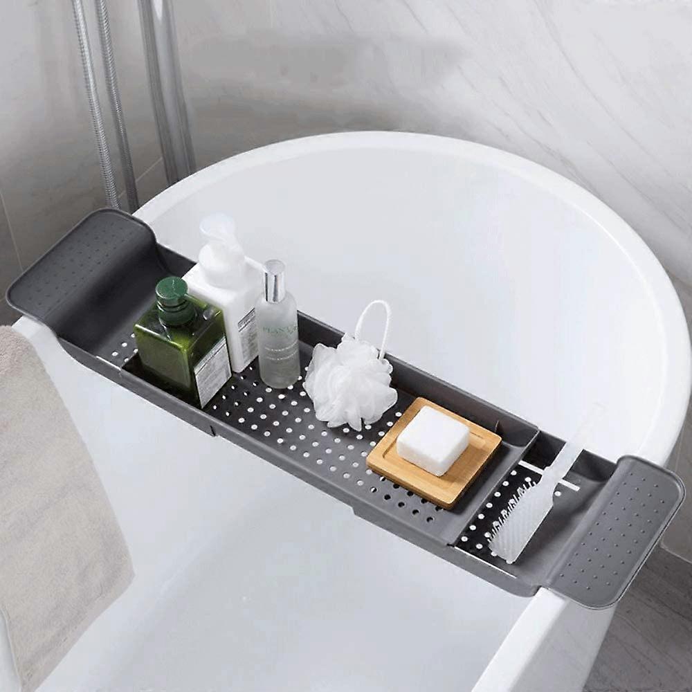 Expandable Adjustable Bathtub Tray