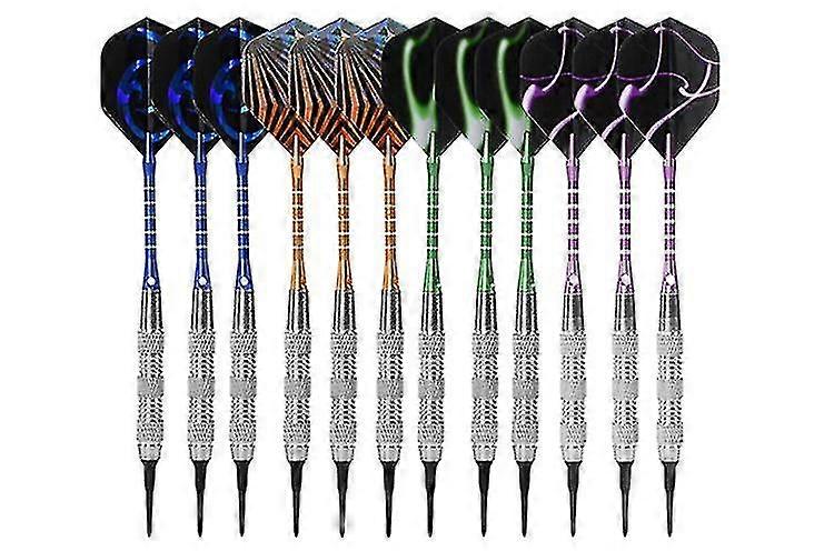 Copper Plated Dart Set With Aluminum Rod Indoor Safety Game Professional Dart