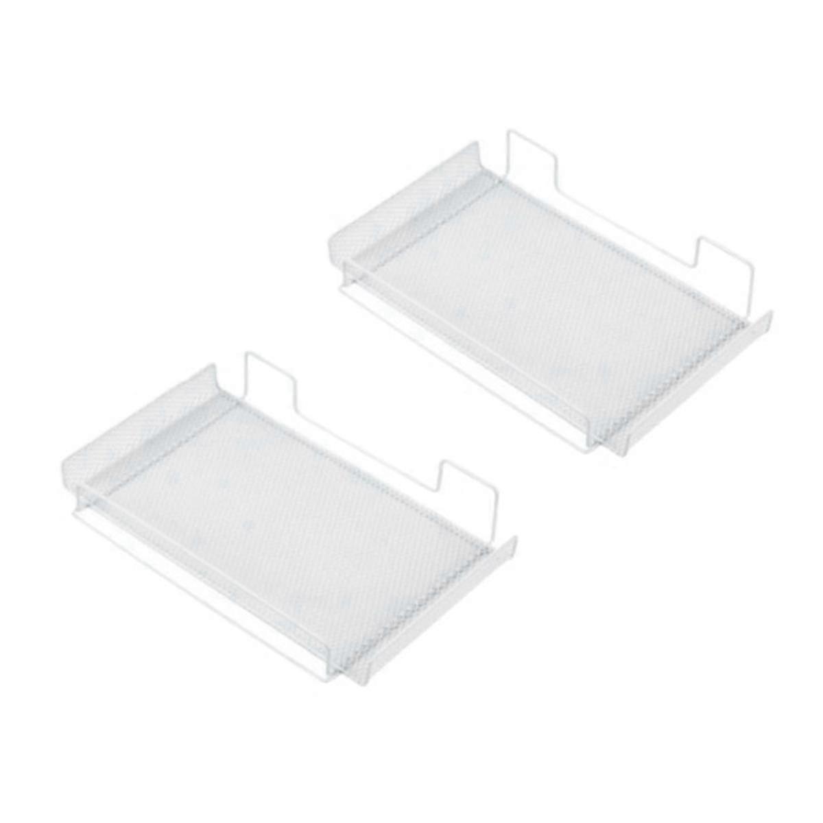 Yönlendirici Raf Braketi Duvara Monte Punch-Free TV Set Üstü Kutusu Depolama Rafı Masaüstü Japon Tarzı Beyaz