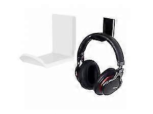 Durable L Shape Headphone Wall Mount Hook Headset Hanger Under Desk