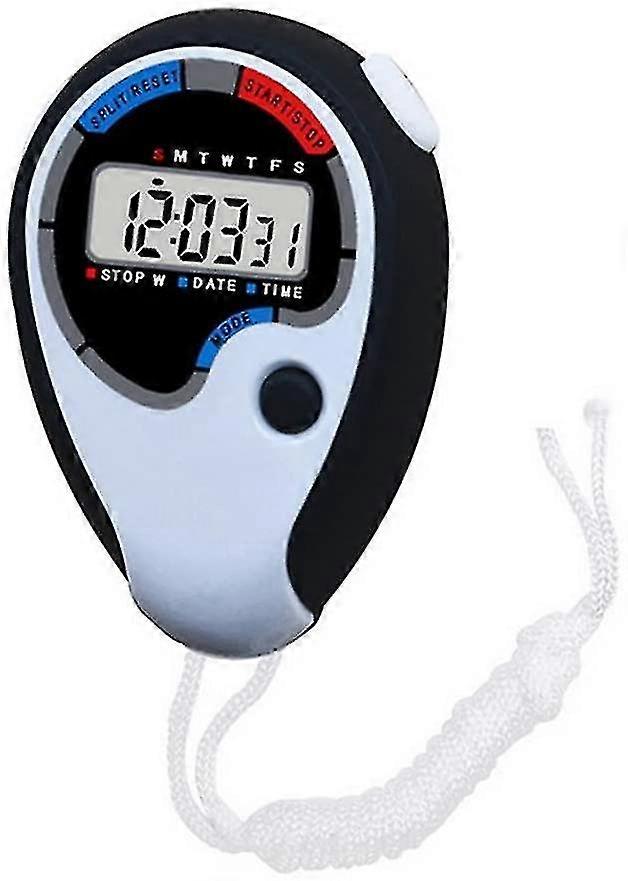 Multi-function Stopwatch, Waterproof Electronic Digital Chronograph Time