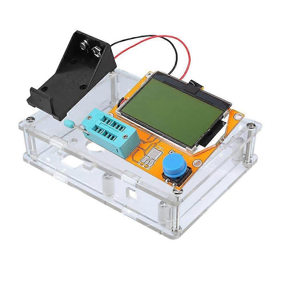 Meter Mega328 Transistor Tester Digital V2.68 -T4 Capacitance MOS/PNP/NPN 12864 LCD Screen Tester