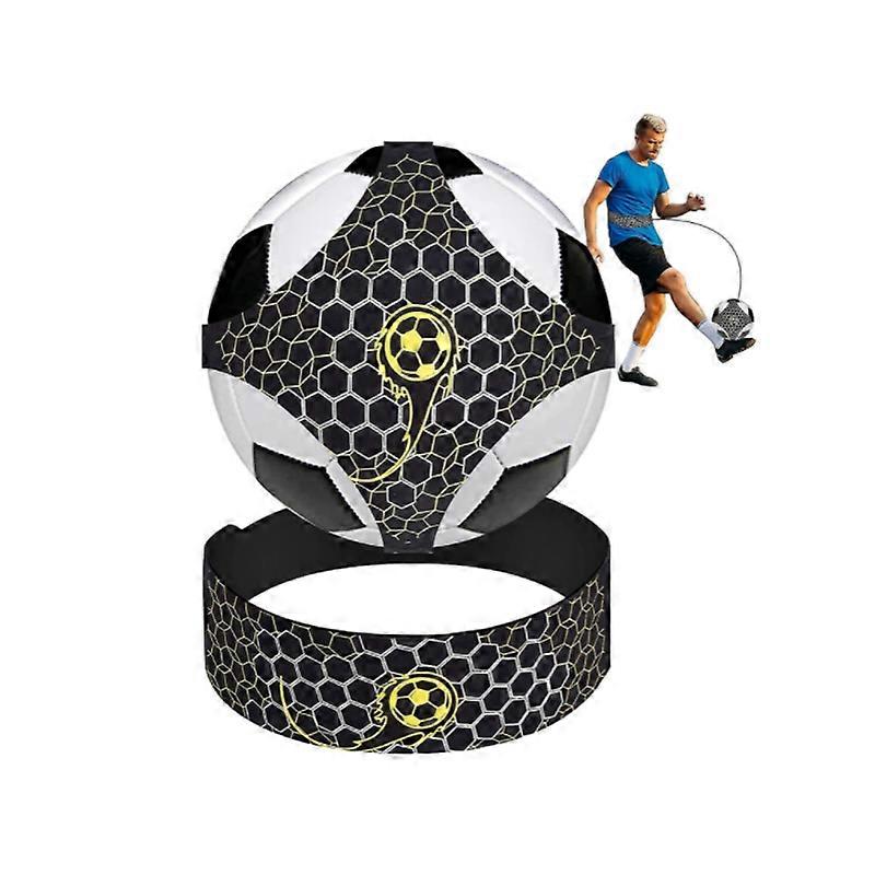 サッカー トレーニング ウエスト ベルト サッカー トレーニング機器、フットボール キック スロー ソロ プラクティス トレーニング エイド コントロール スキル 調節可能なウエスト ベルト