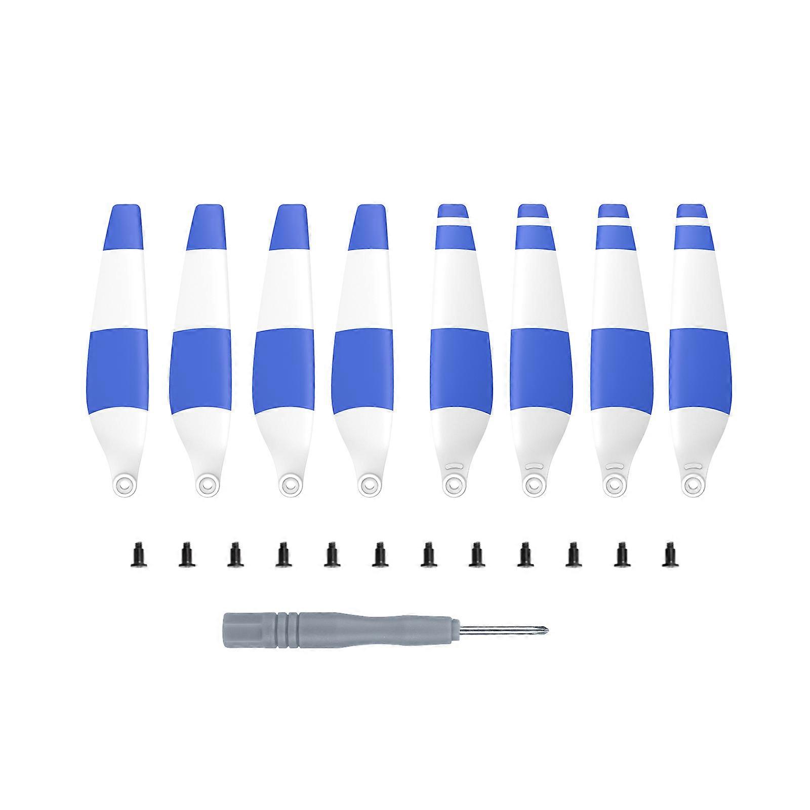 Double -sided colorful blade'lice adapted to DJI Mini 3, compact, robust and low noise portable drone accessories, 8 pieces