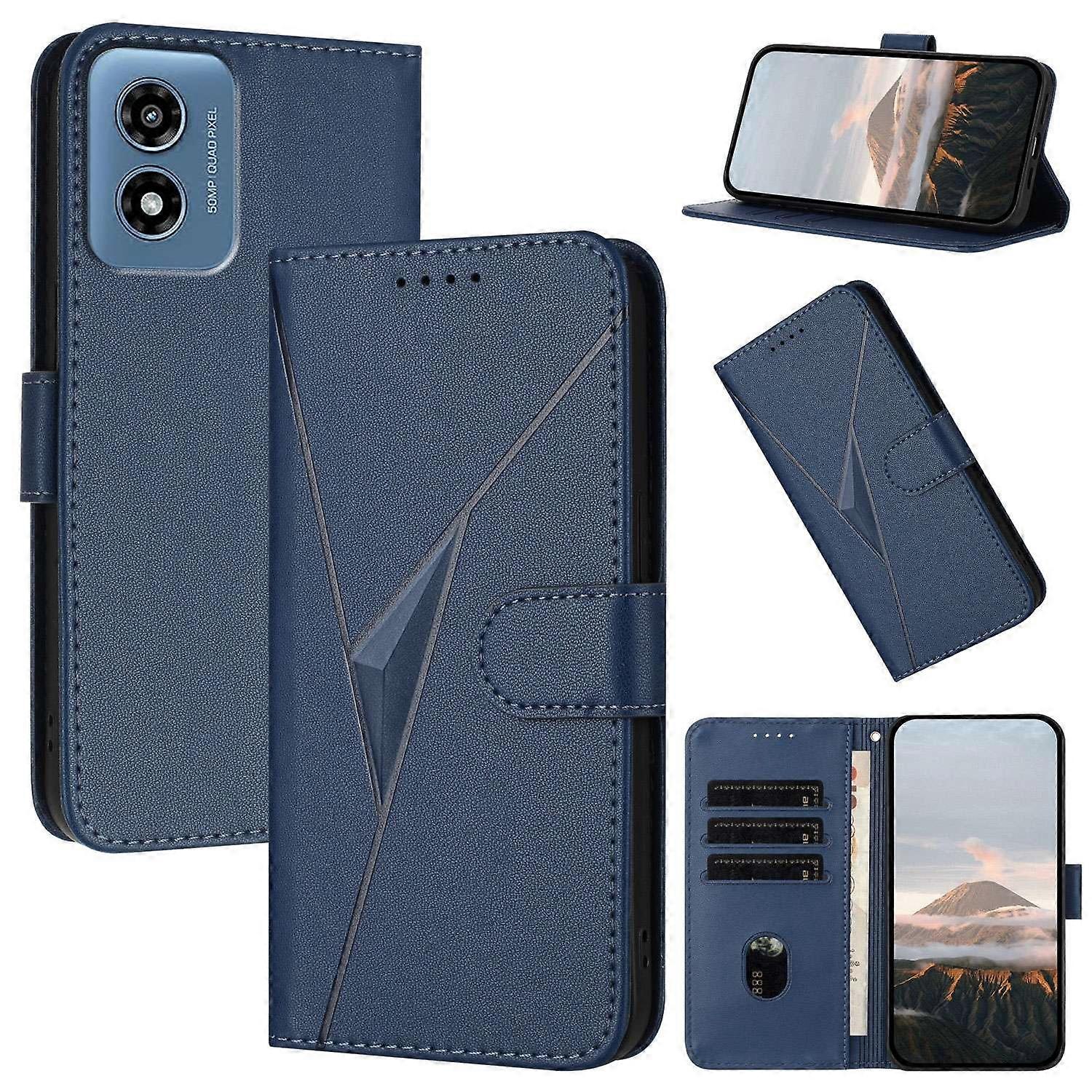 Triangle Pattern Case For Motorola Moto G Play 4G 2024