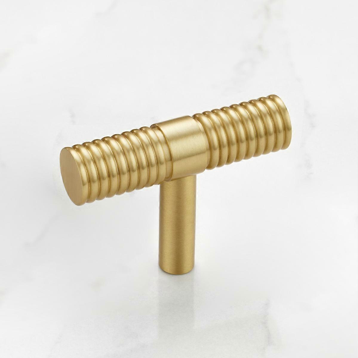 Fluted T Bars in Gold