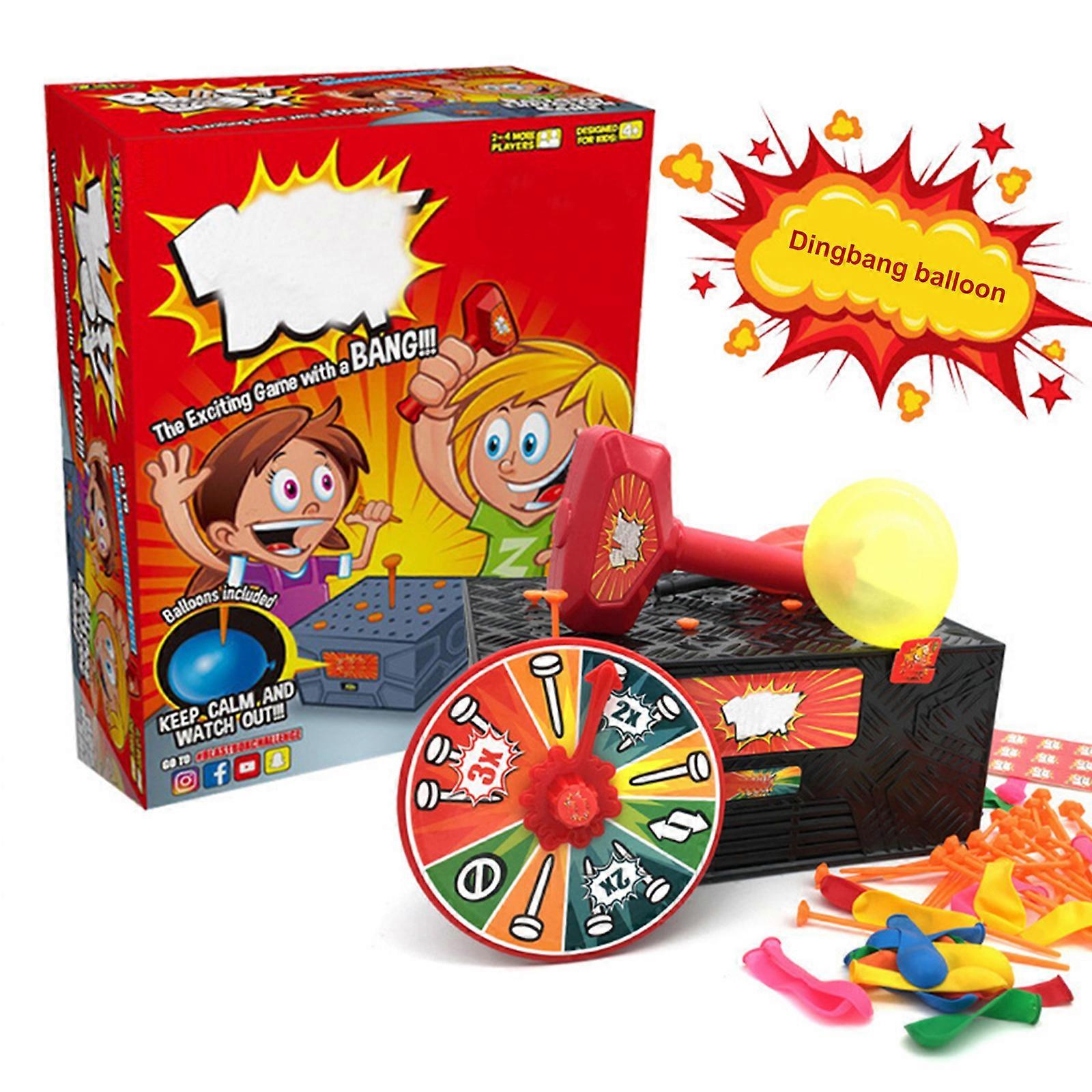 Knocking And Exploding Balloon Boxes, Tricking And Playing Tricks On Balloon
