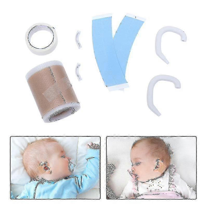 1 ensemble de patchs correcteurs d'oreilles en silicone pour bébé
