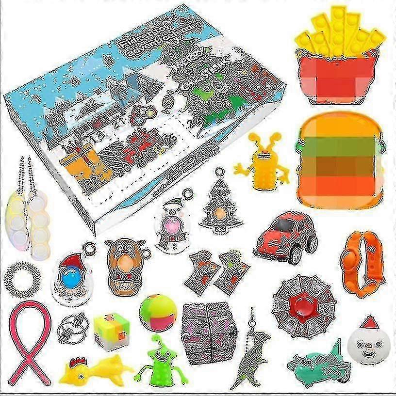 Advent Fidget Toys Stress Relief Fidget Toy Blind Box Kids