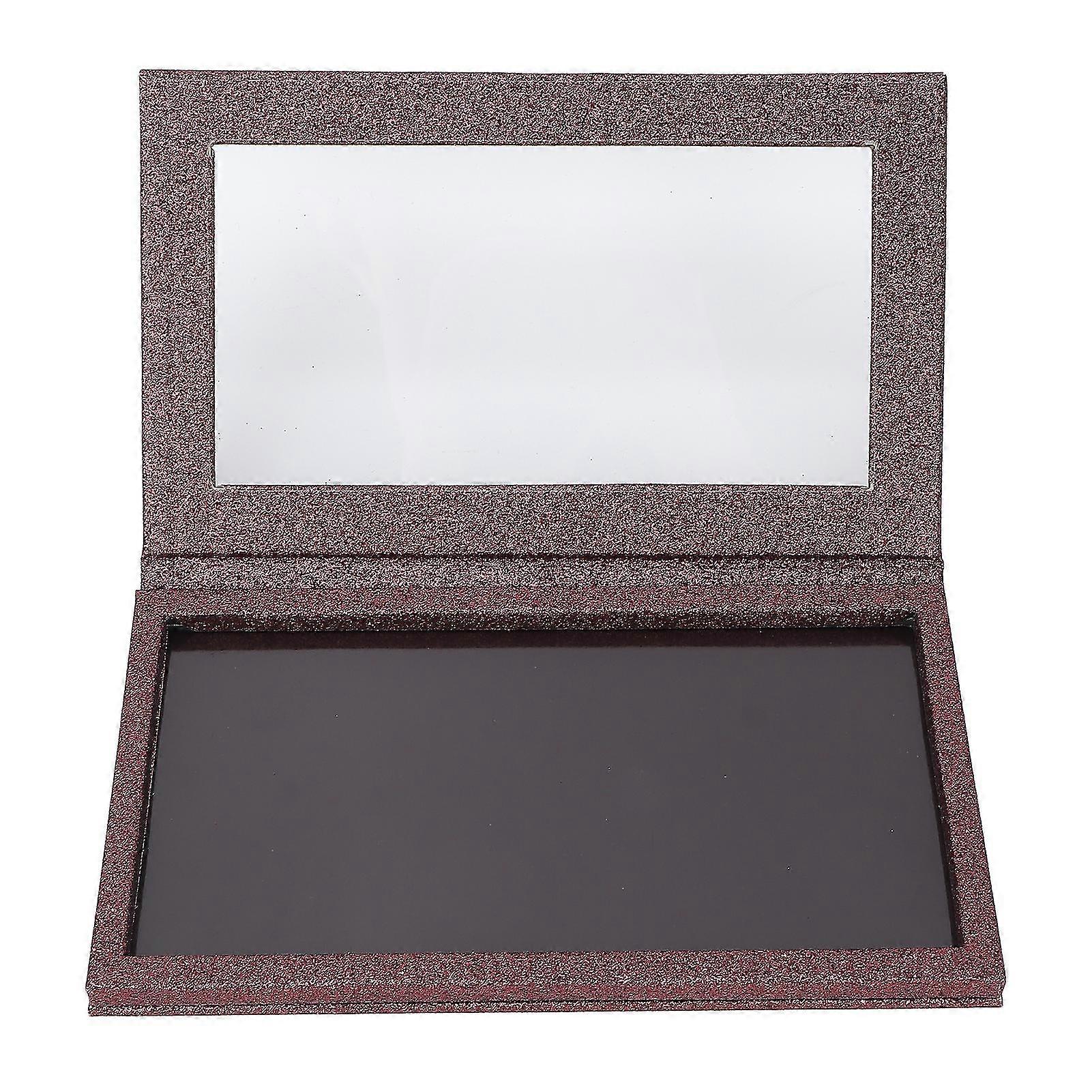 Makeup Display Pans for Eyeshadow Lipstick Blush Storage DIY Magnetic Palette in Burgundy