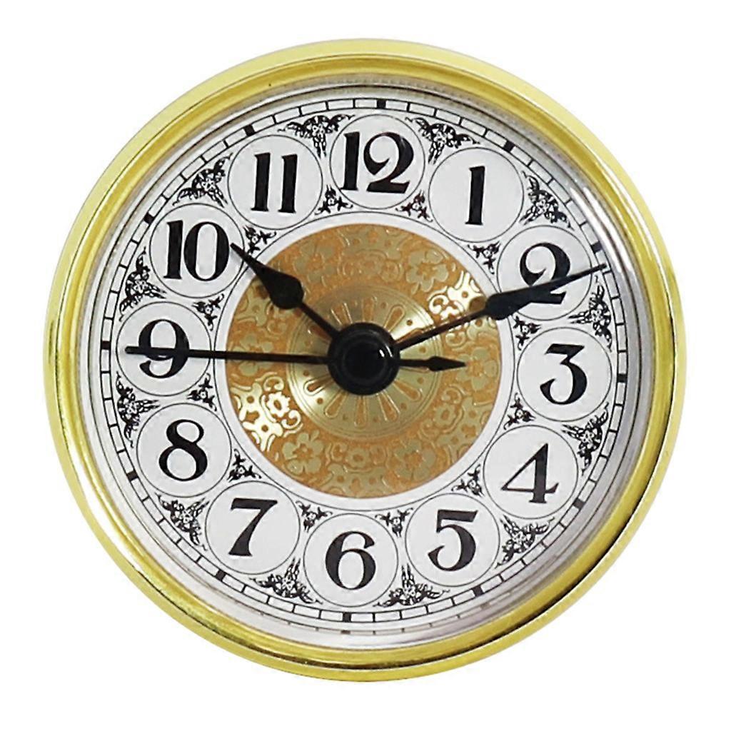 Classic Clock Craft Quartz 70mm Insert Movement for Home DIY Crafts Movement