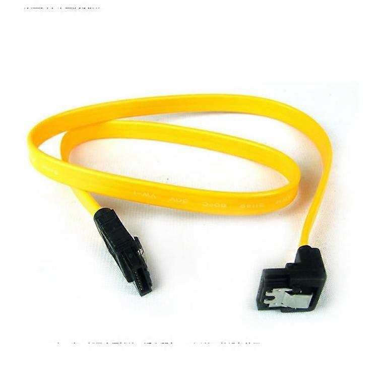 Double shrapnel SATA data cable SATA hard disk data cable sata cable Serial SATA data cable with buckle2pack
