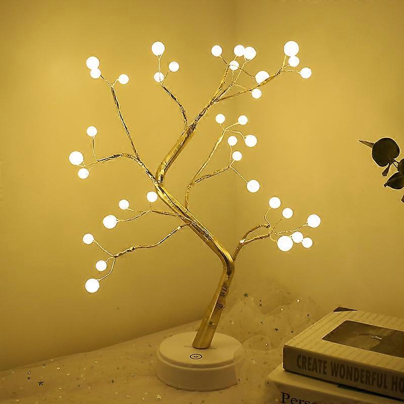 Tabletop Bonsai Lighted Tree Led Christmas Decorations Table Tree Lamp Lights