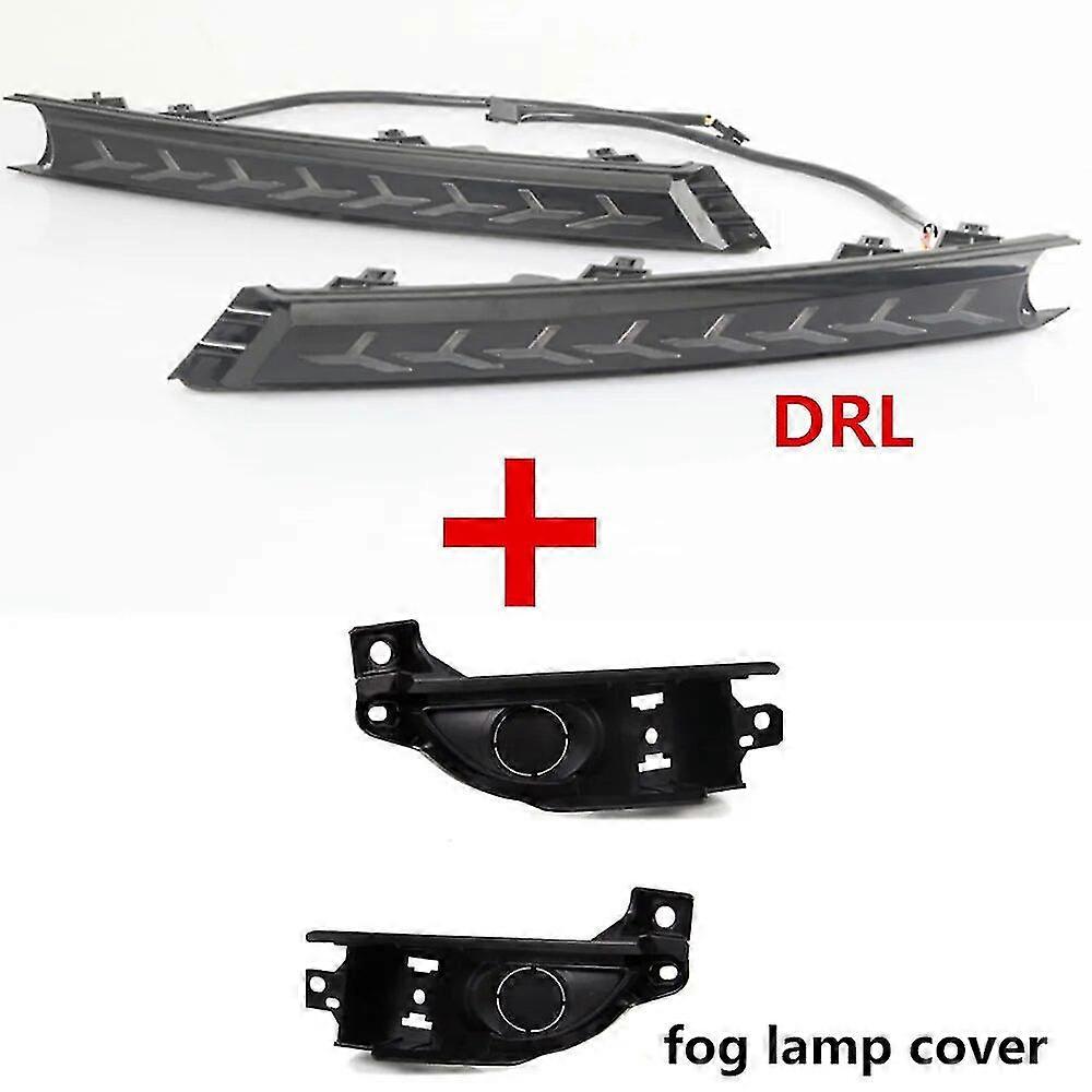 Bil blinker 2 stk til Mazda cx-5 cx5 cx 5 2017 2018 2019 2020 2021 LED kørelys tågelygte DRL med blinklys