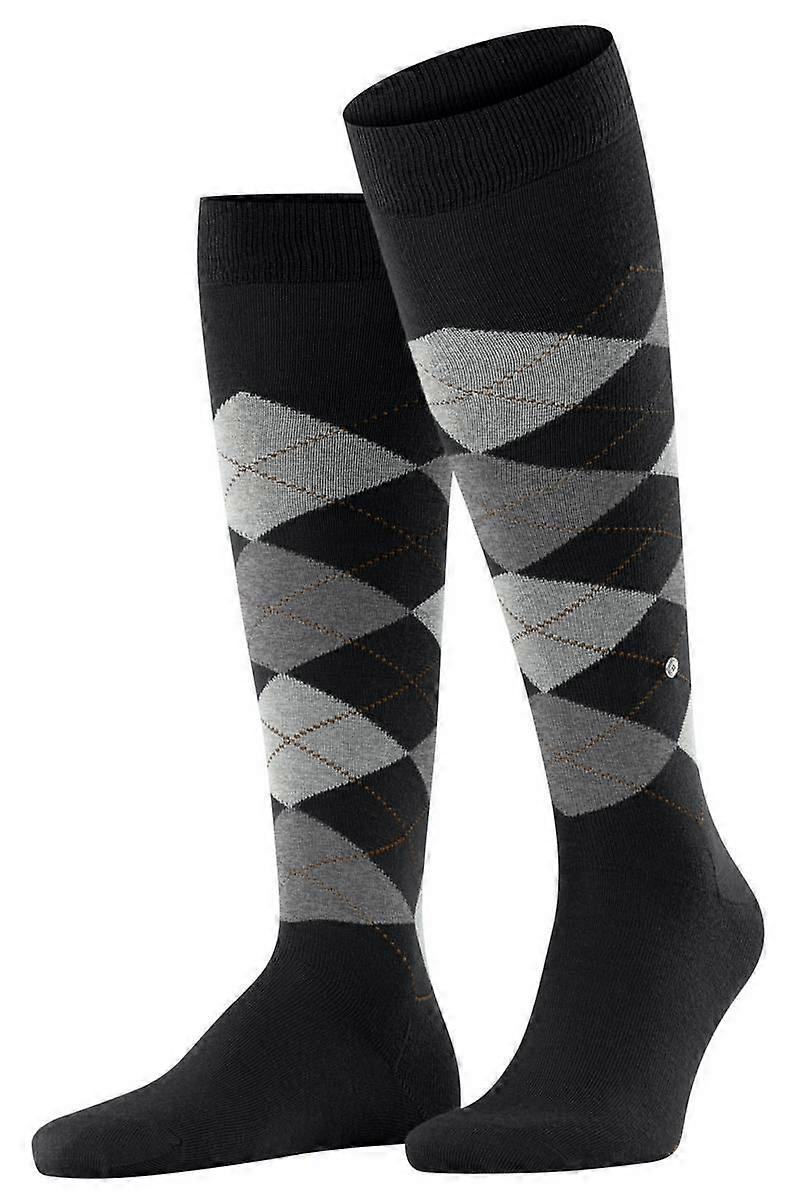 Burlington Edinburgh Knee High Socks - Black