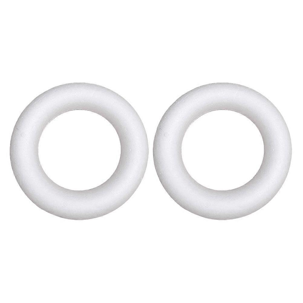 2pcs Light Circular Ring Art Painting Material Model Funny DIY Accessory