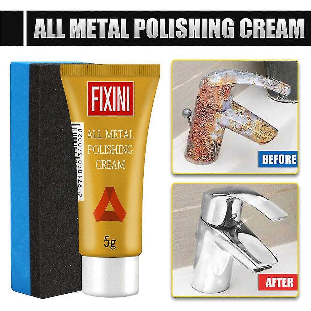 5g Multi-purpose All Metal Polishing Cream With Sponge