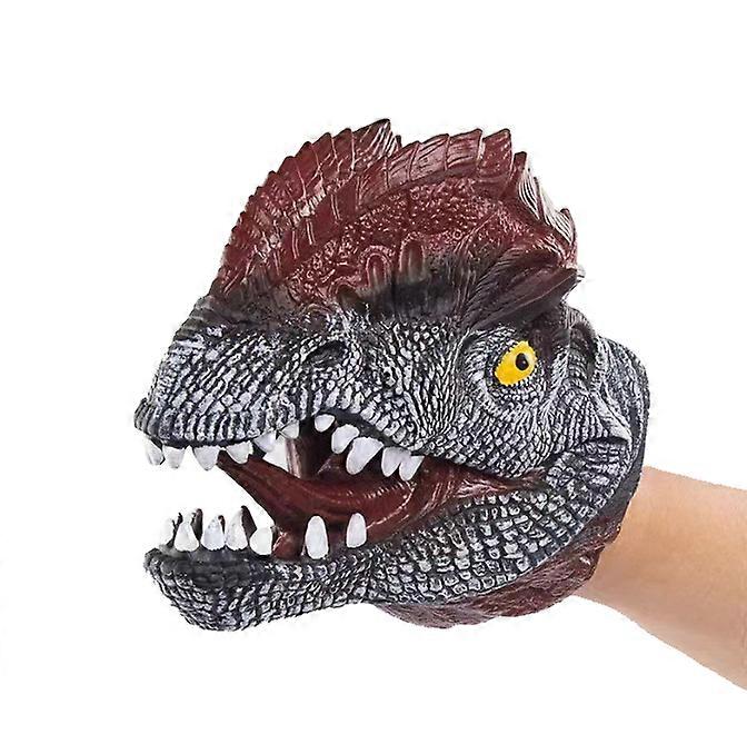 Hand Puppet Role Play Toy Dinasour Latex Puppet for Adult and Children