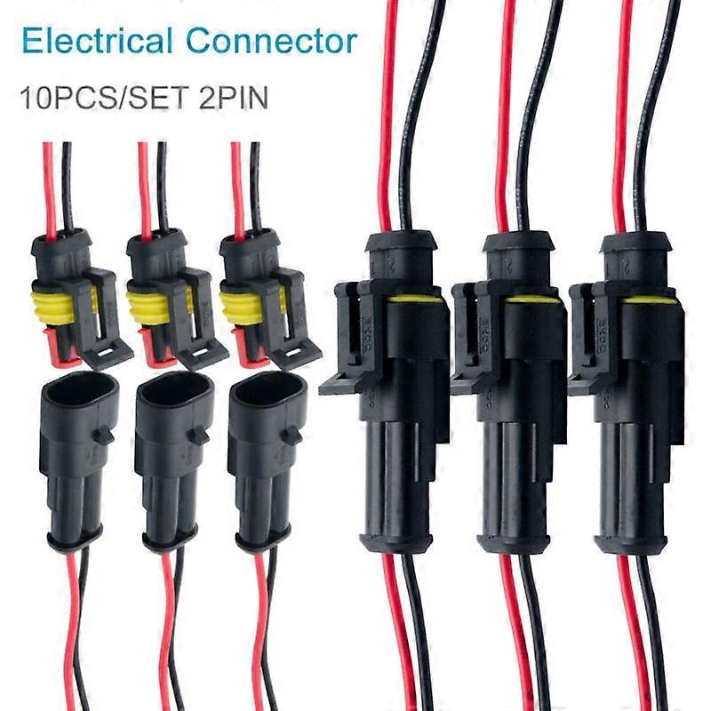10-Pack 3M Scotchloc Wire Connectors – For McCulloch Rob Mowers, Waterproof, No Stripping
