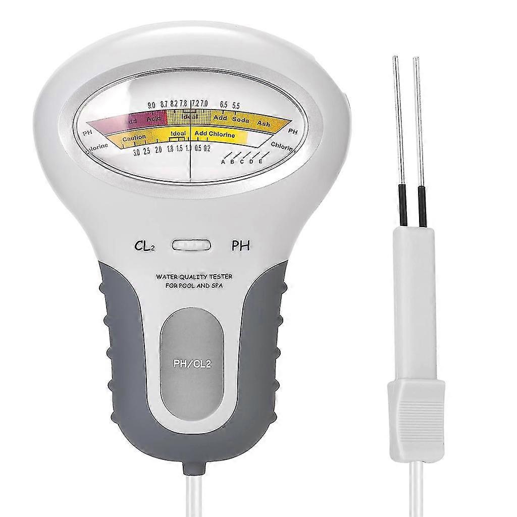 Ph Chlorine Meter Tester Chlorine Water Quality Testing Device Cl2 Measuring