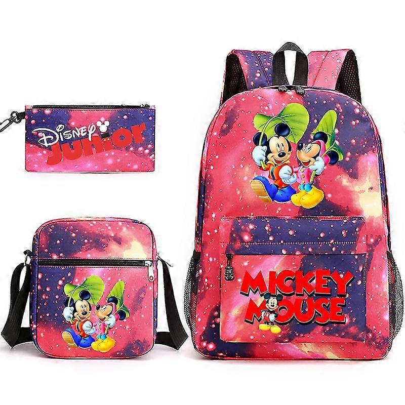 미키 마우스 배낭 패션 여행 가방 어린이 schoolbag 소녀 소년 학습 용품 학교 선물 모칠라