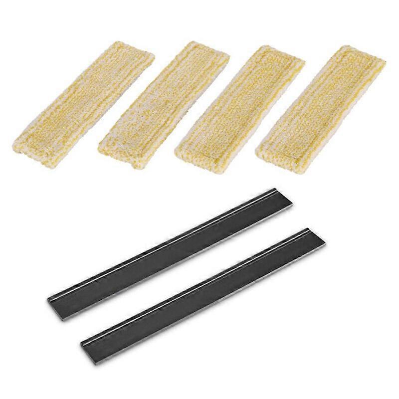 for Karcher WV2 WV5 2.633-130.0 Microfiber Mop Scraper Set Replacement Accessory Dust Removal